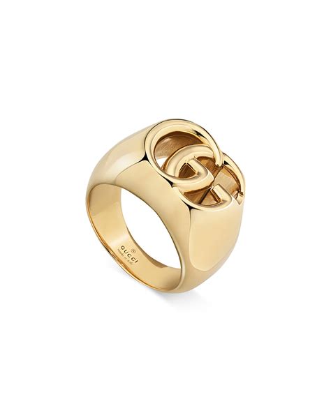 gucci ring heren gold|men's gold gucci rings.